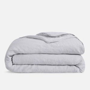 Brooklinen Washed Linen Duvet Cover - Haze